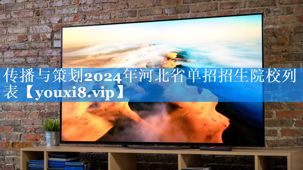 传播与策划2024年河北省单招招生院校列表